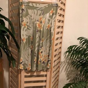 Island vibe mini skirt